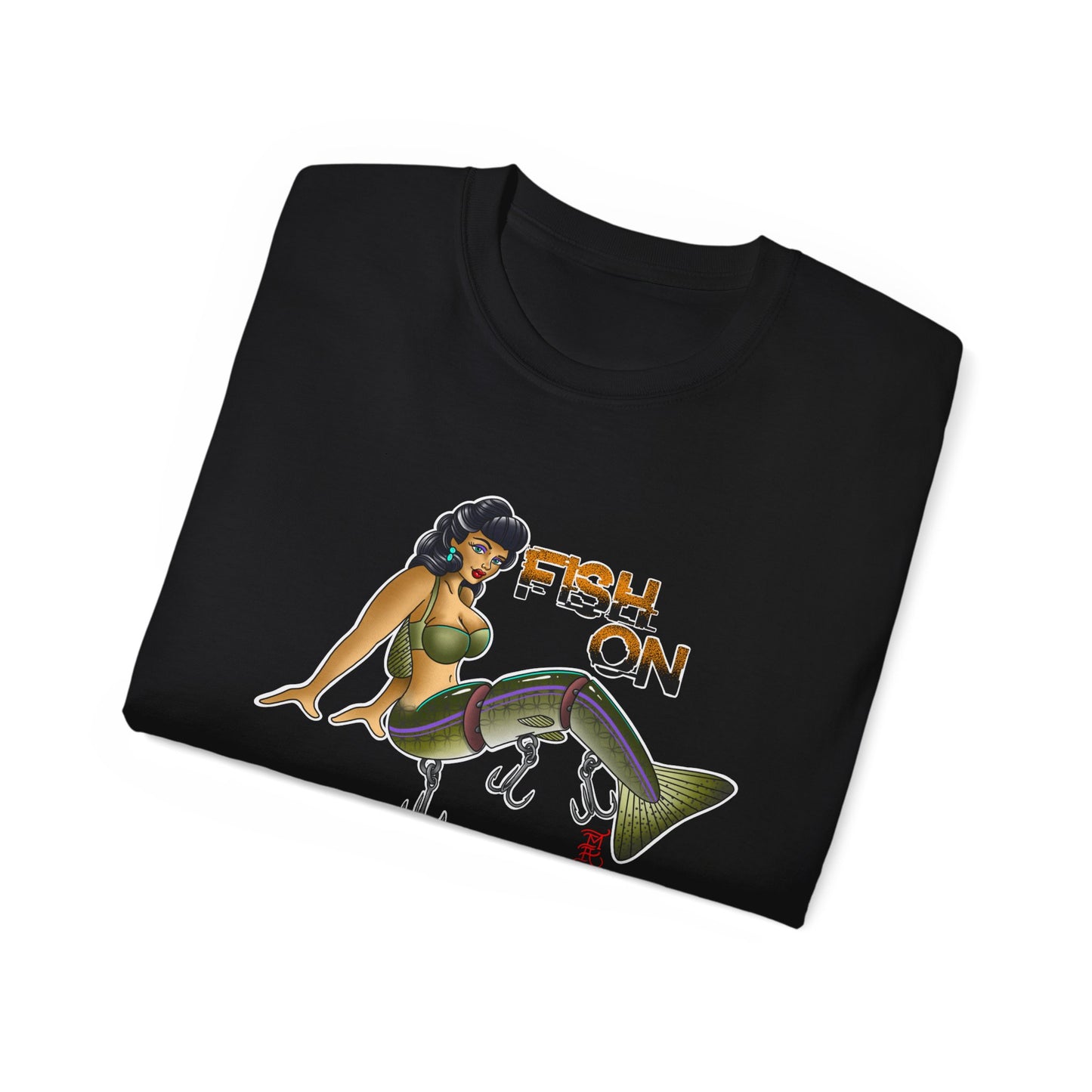 Fish on pin up