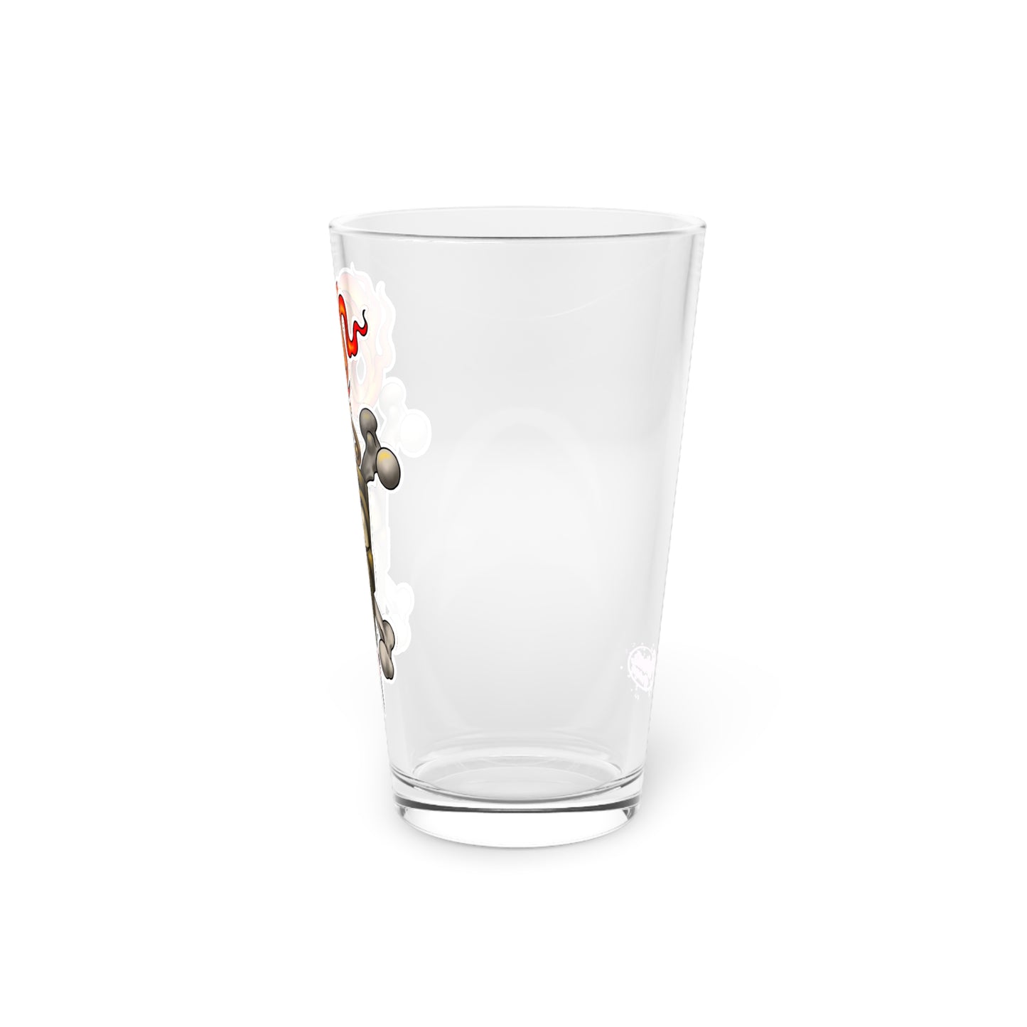 Tiki dagger (Pint Glass, 16oz)