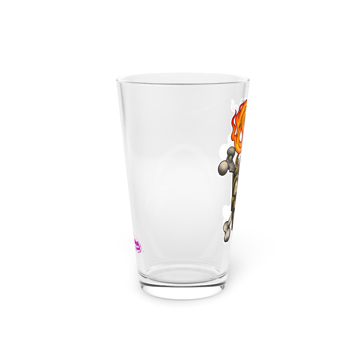 Tiki dagger (Pint Glass, 16oz)
