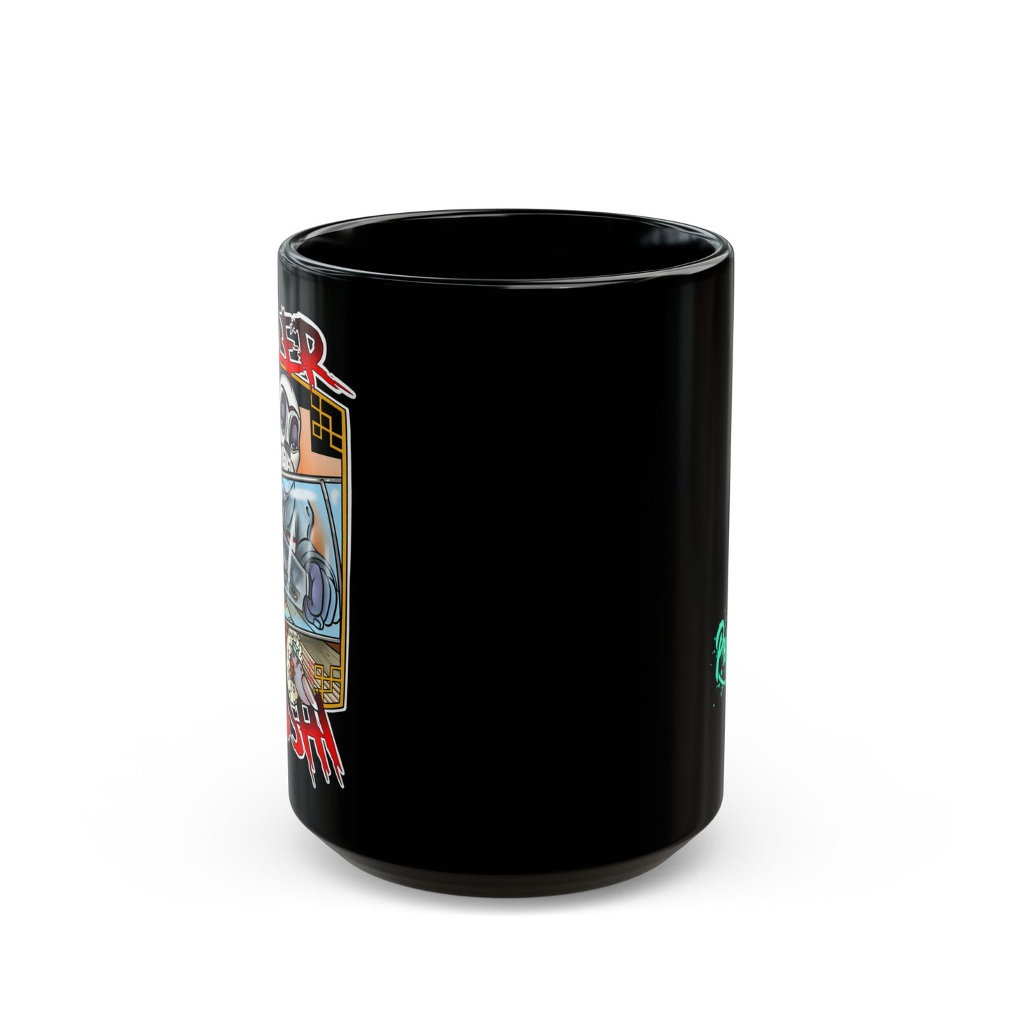 Killer sushi (Black Mug 15oz)