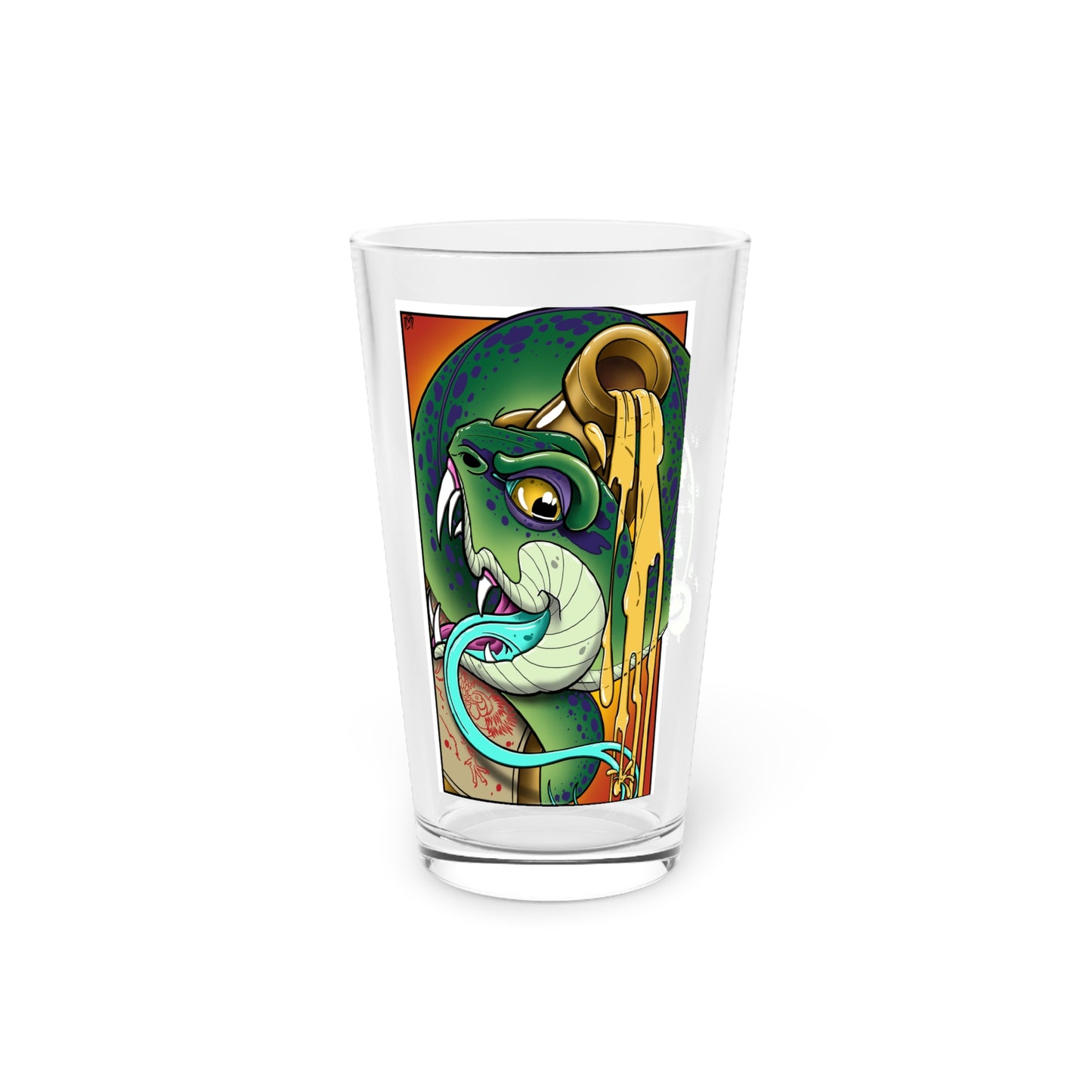 Now that’s a bite (Pint Glass, 16oz)