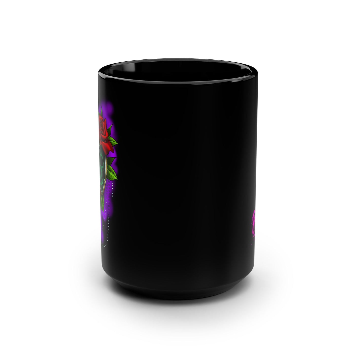 Dark heart (Black Mug, 15oz)