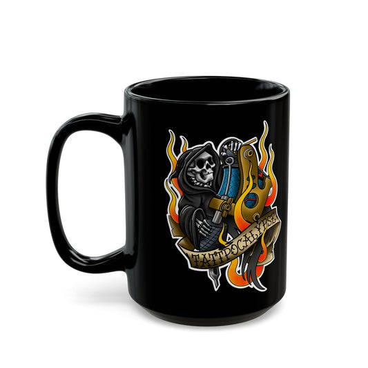 Tattopo Black Mug 15oz