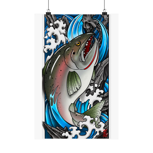 Salmon (koi style)