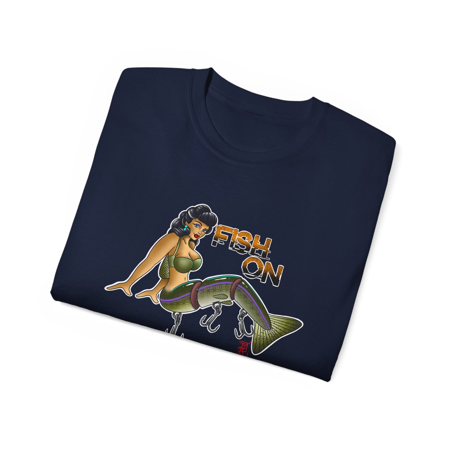 Fish on pin up