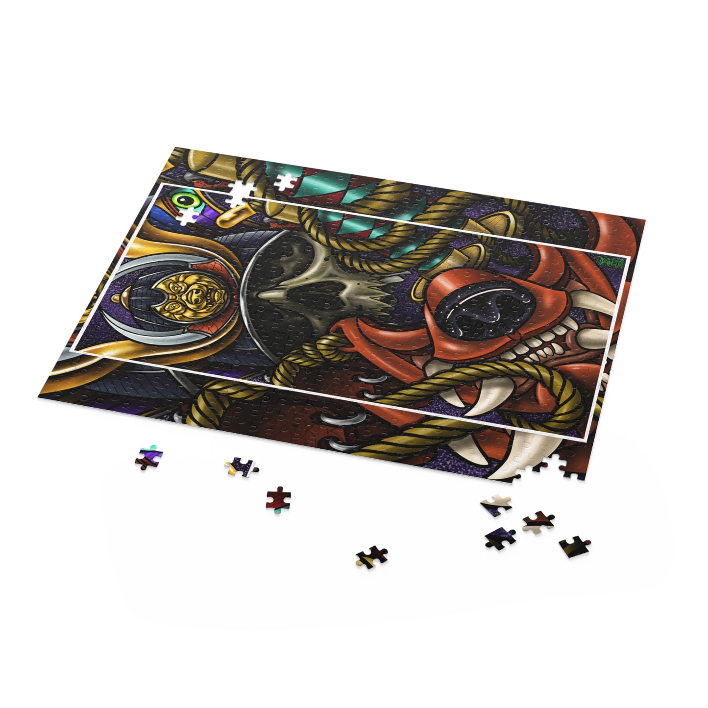 Samurai Bear Puzzle (120, 252, 500-Piece)