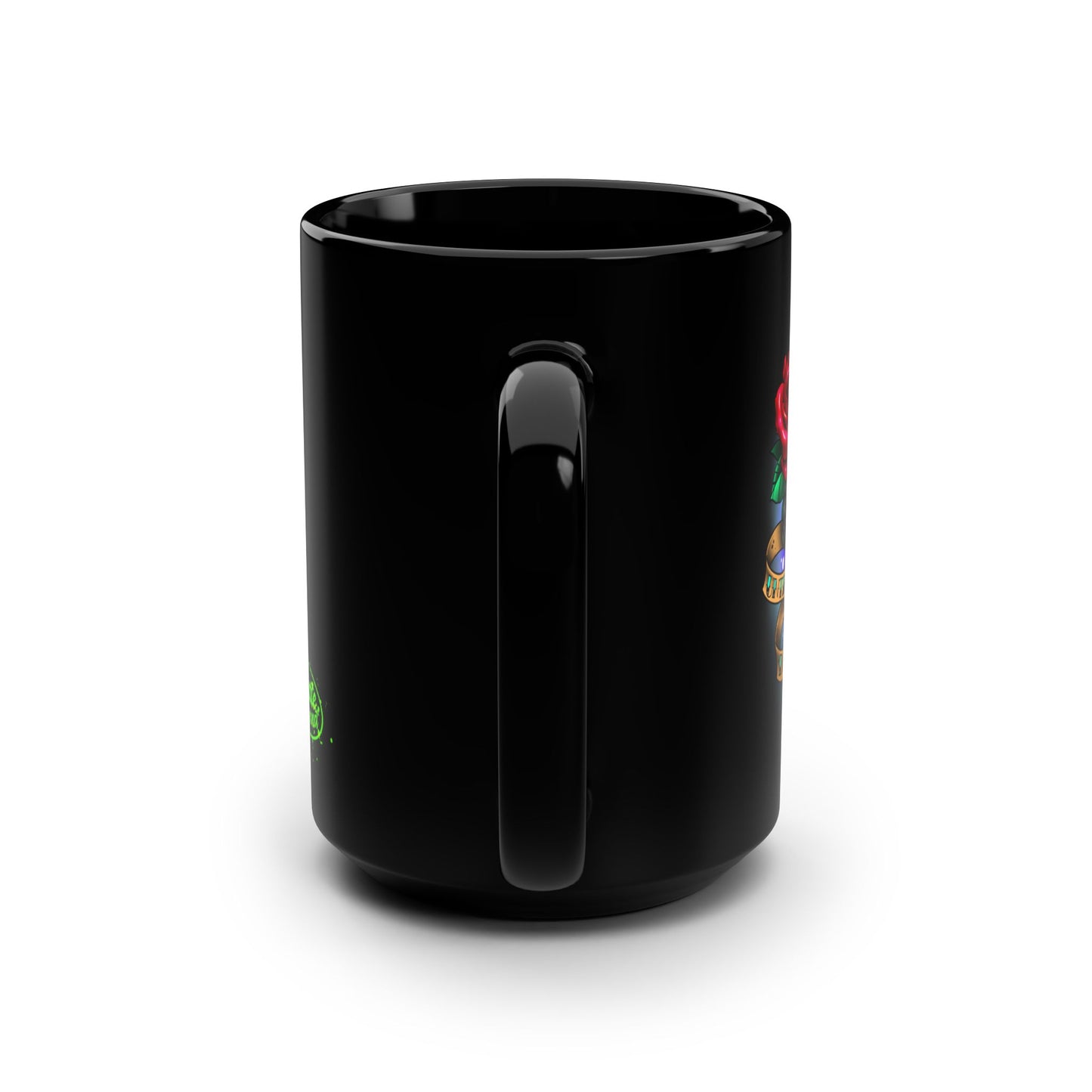 America til Death (Black Mug, 15oz)