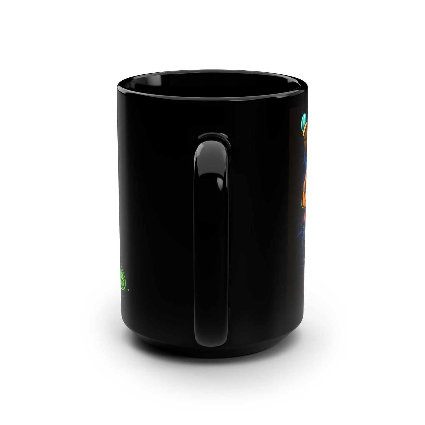 Jelly sea (Black Mug, 15oz)
