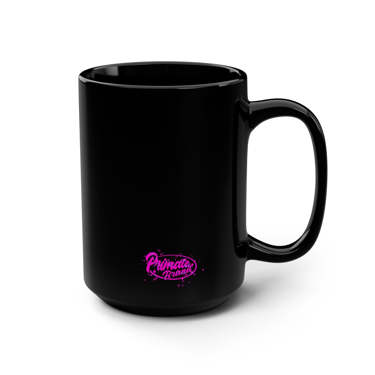 A jaw full (Black Mug, 15oz)