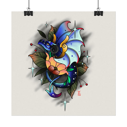 Textured Watercolor Matte Posters