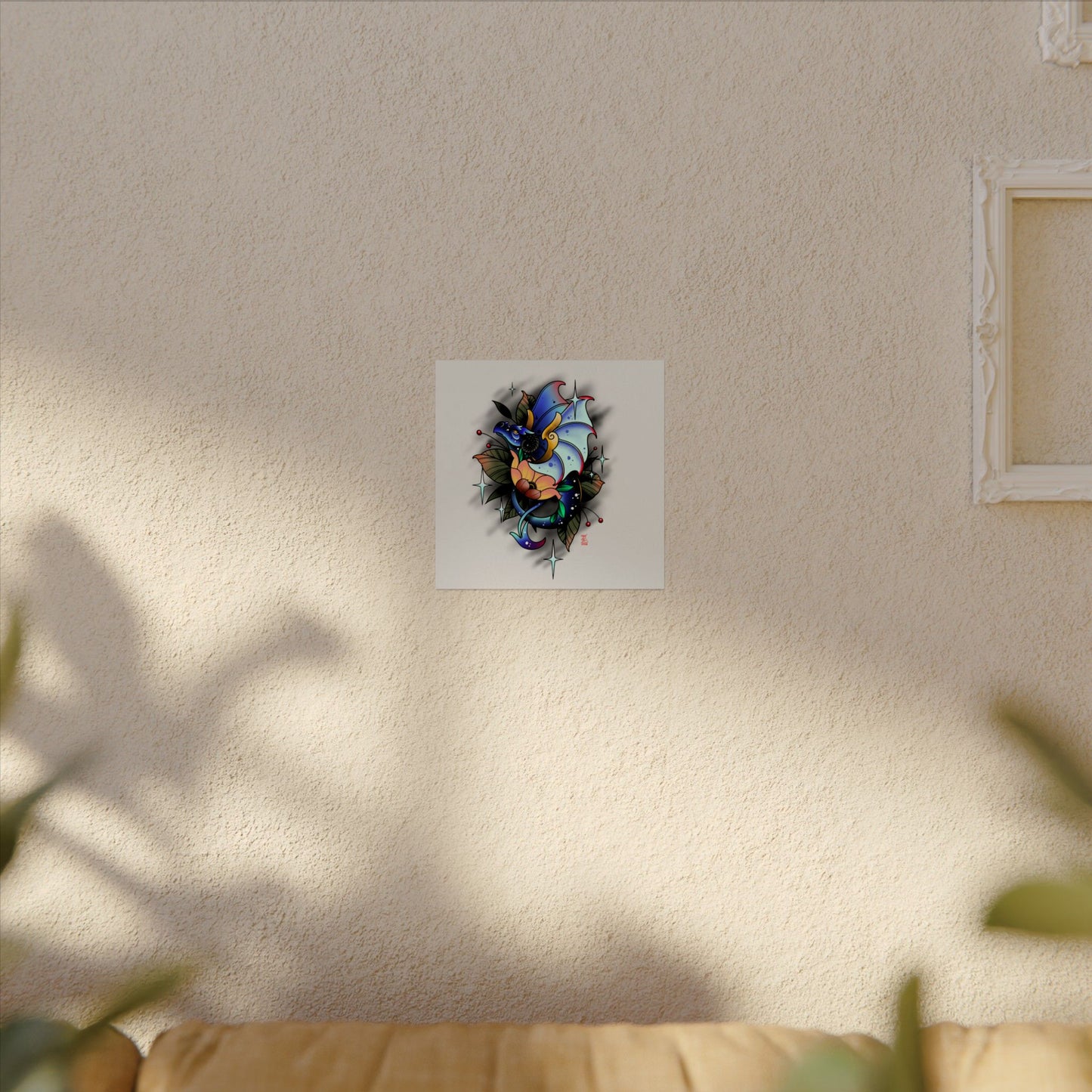 Textured Watercolor Matte Posters