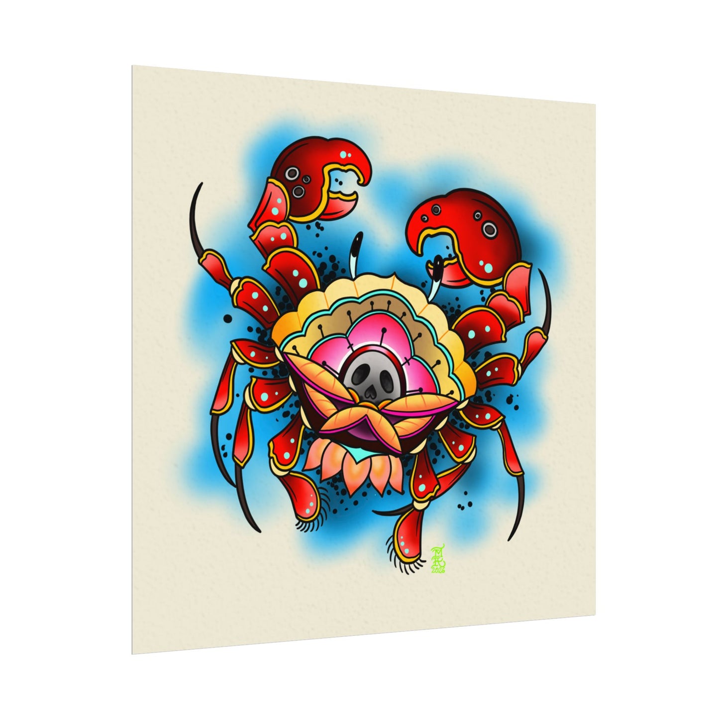 Textured Watercolor Matte Posters