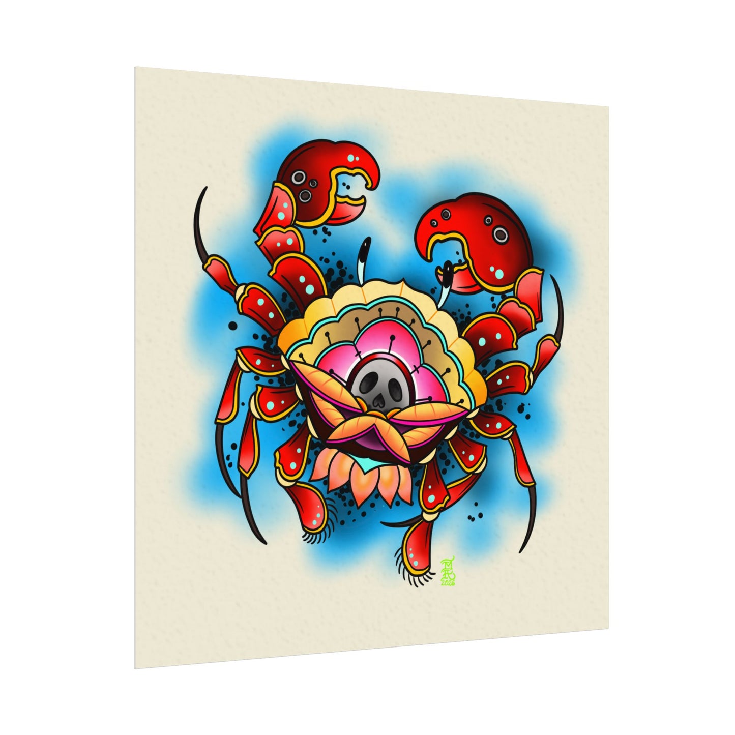Textured Watercolor Matte Posters