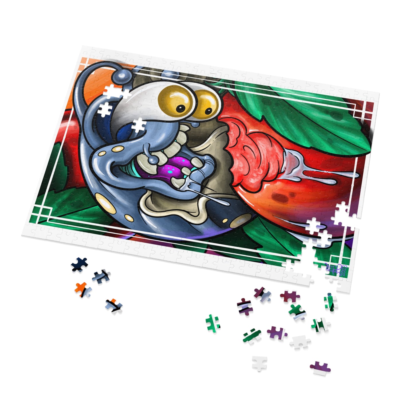Damn That’s Good Jigsaw Puzzle with Tin