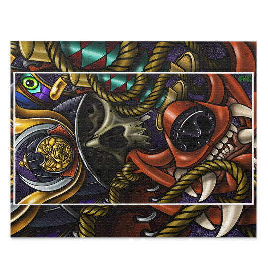 Samurai Bear Puzzle (120, 252, 500-Piece)