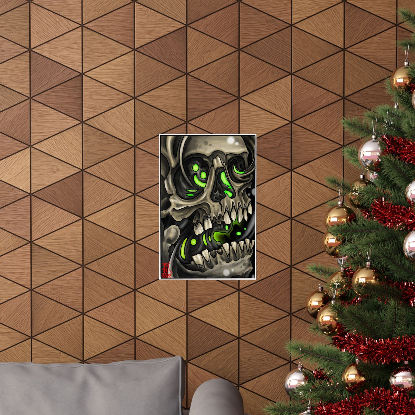 Skull bio (green)