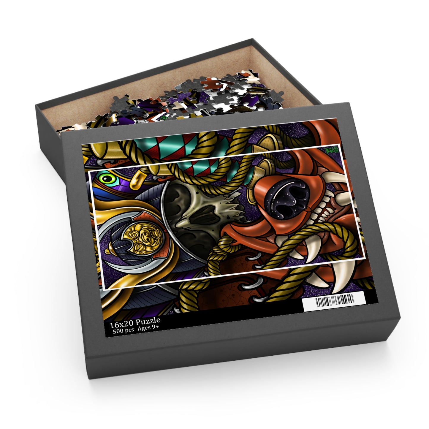 Samurai Bear Puzzle (120, 252, 500-Piece)